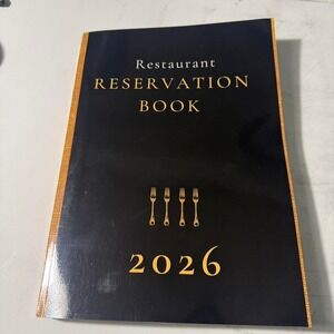 Restaurant reservation book
